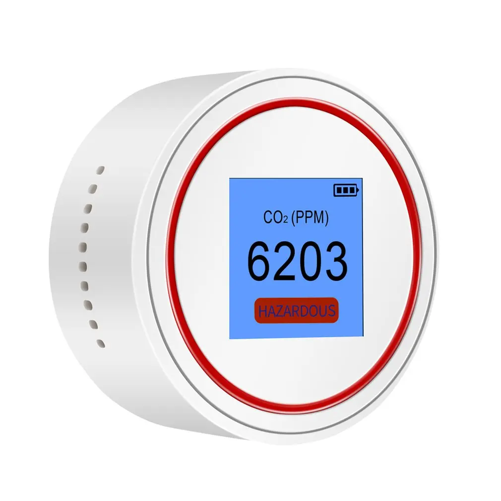 

CO2 And TVOC Tester Air Quality Detector Palm-sized Air Quality Tester Highly Accurate Air Quality Monitoring For CO2 And TVOC