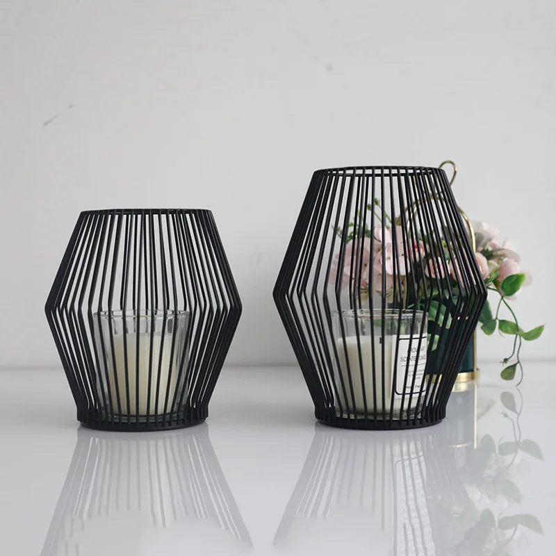 

Christmas Candle Holders Creative Metal Candle Holder Wedding Decoration Dinner Desk Table Lamp Tea Light Candlelight