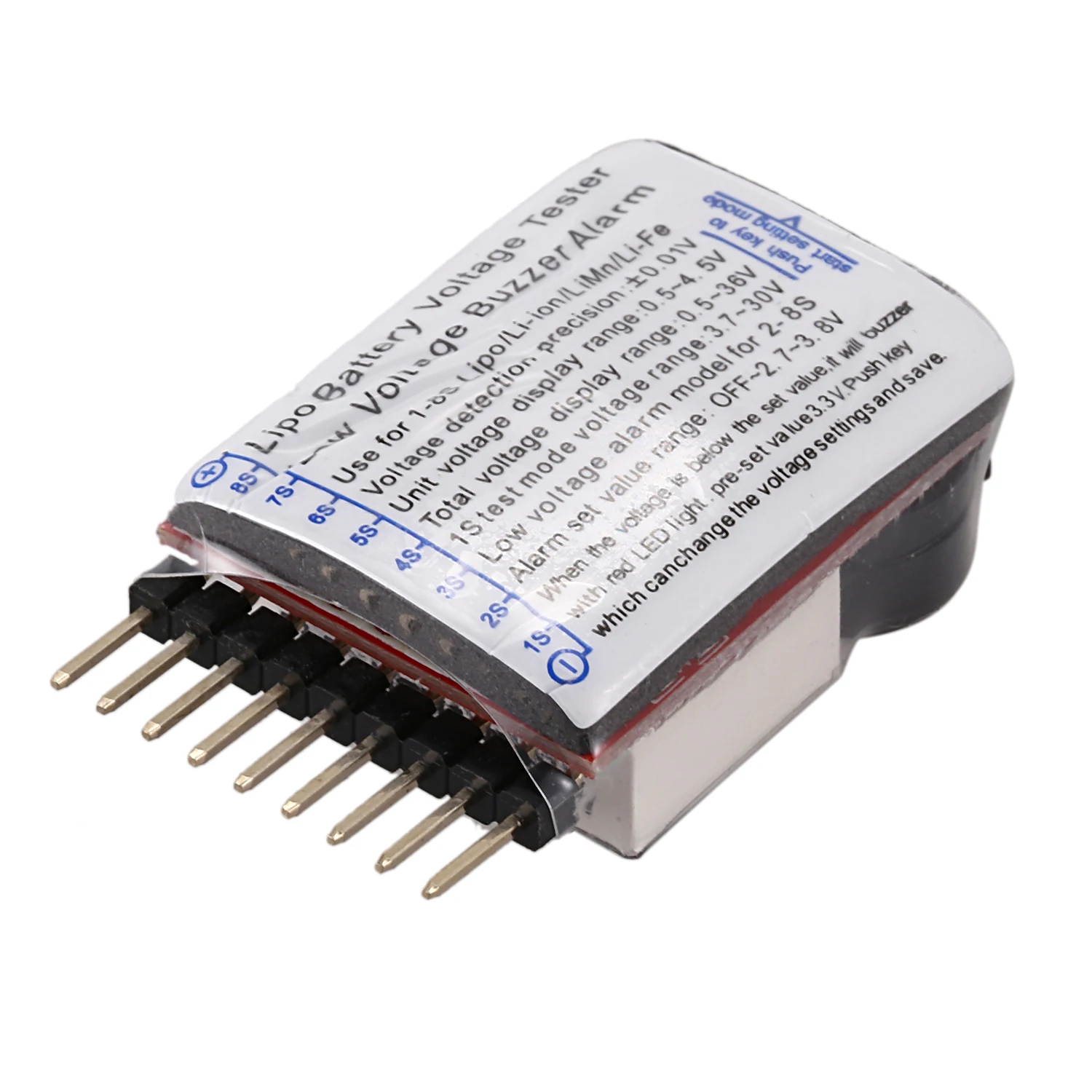 Топ новый RC Lipo батарея низкого напряжения сигнализация 1S-8S Buzzer индикатор