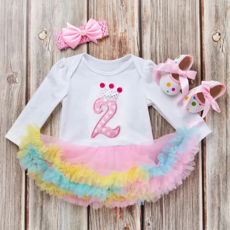 Новый комплект одежды для маленьких девочек модный детский комбинезон