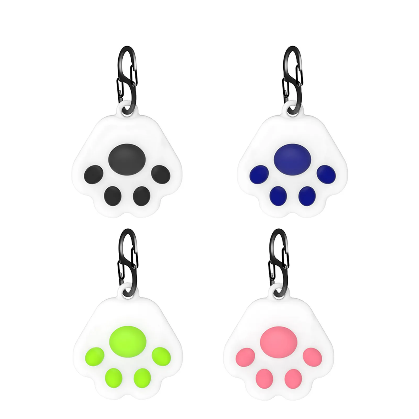 

For AirTag-Armor Cover Strap Silicone Case Anti-lost Location GPS Tracker-Protec