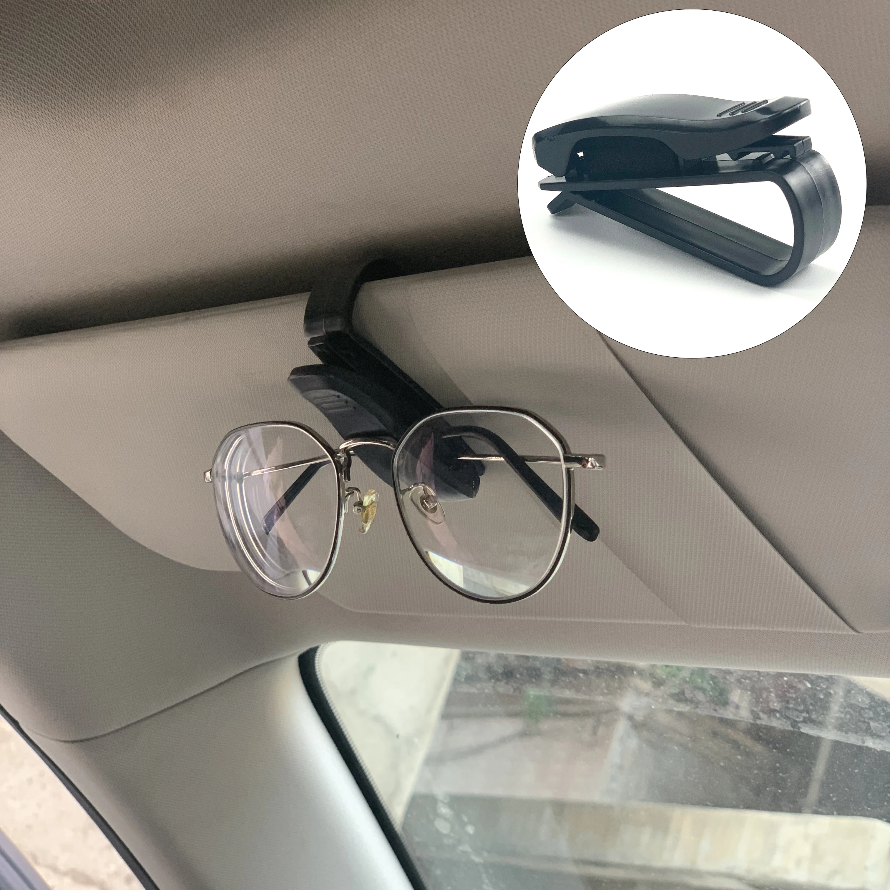 Автомобильный зажим для очков Skoda Octavia Yeti Roomster Fabia Rapid Superb KODIAQ Citigo KAMIQ KAROQ SCALA VISION X