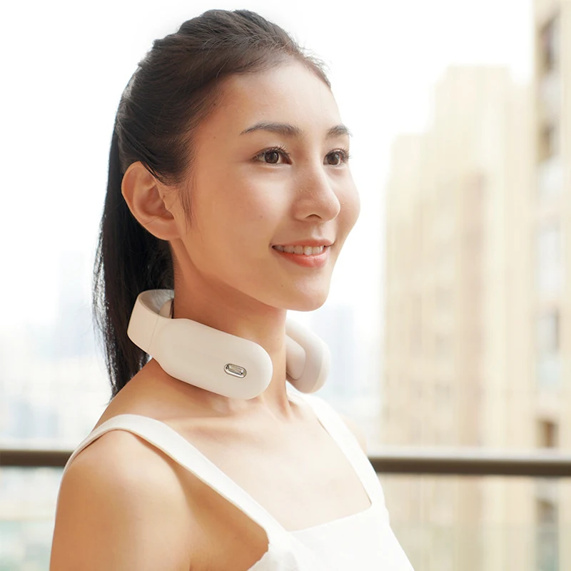 

Electric Smart Neck Shoulder Massager Heating Pulse Pain Relief Tool Health Care Muscle Relaxation Cervical Vertebra Massage