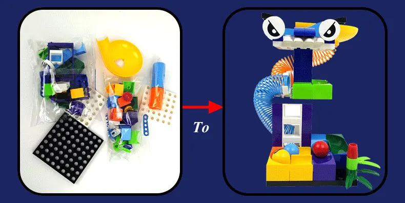 Детские блестящие 65-203 шт мраморные беговые дорожки Duplo DIY блоки игрушки строительные блоки весенние горки для детей мальчик девочка подарок на день рождения
