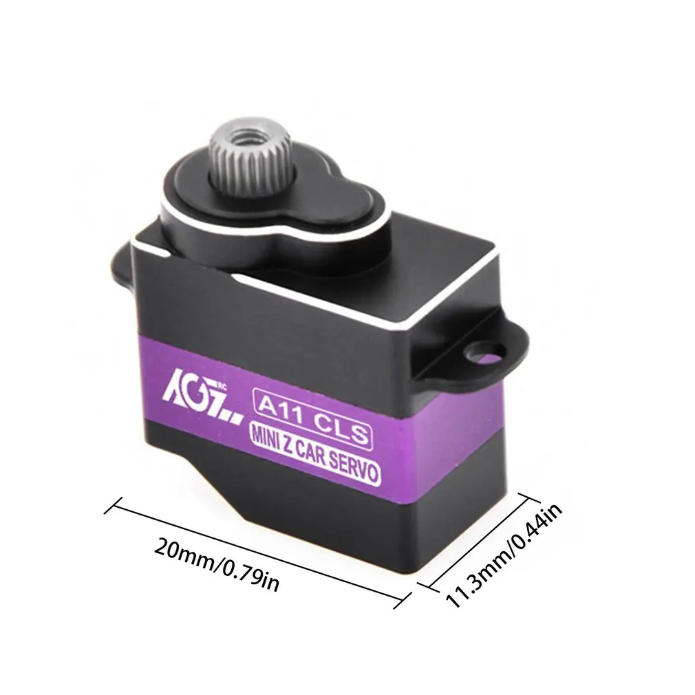 

AGF A11CLS V3 11g High Speed Digital Mini Metal Programmable Servo For RC Mini Z Car Mode High Precision Titanium Steel Gear
