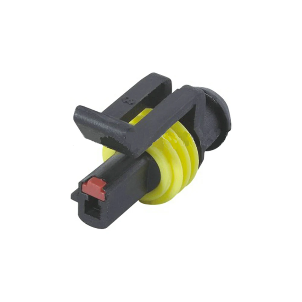 

5/10/20/50/100sets 1pin tyco/amp electrical Oil Pressure Sensors Plug waterproof connector 282079-2