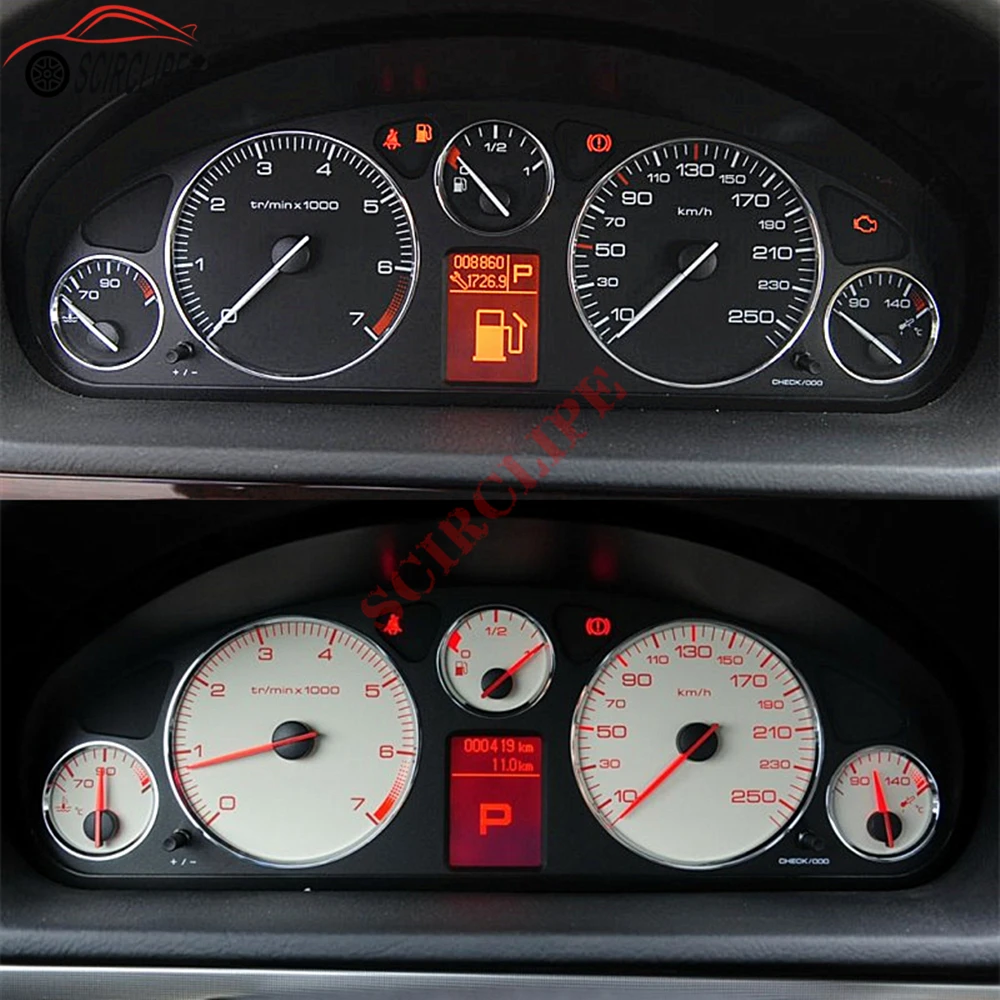 Дисплей спидометра Vdo кластерный ЖК дисплей для Peugeot 407 407SW/HDI/пара ремонт