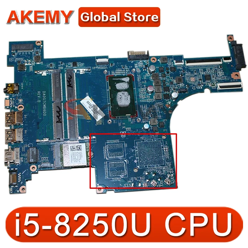 

Оригинальный Для HP Pavilion 15-CU материнская плата портативного компьютера с SR3LA i5-8250u Процессор DA0G7CMB6D1 DDR4 мб 100% тестирование Быстрая доставка