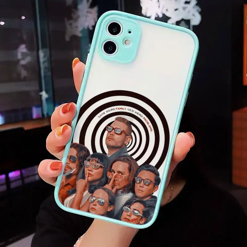 

Fundas Umbrella Academy Phone Cases Matte For iPhone 12 Mini 11 Pro XR XS Max 7 8 Plus X Hard PC Back Cover