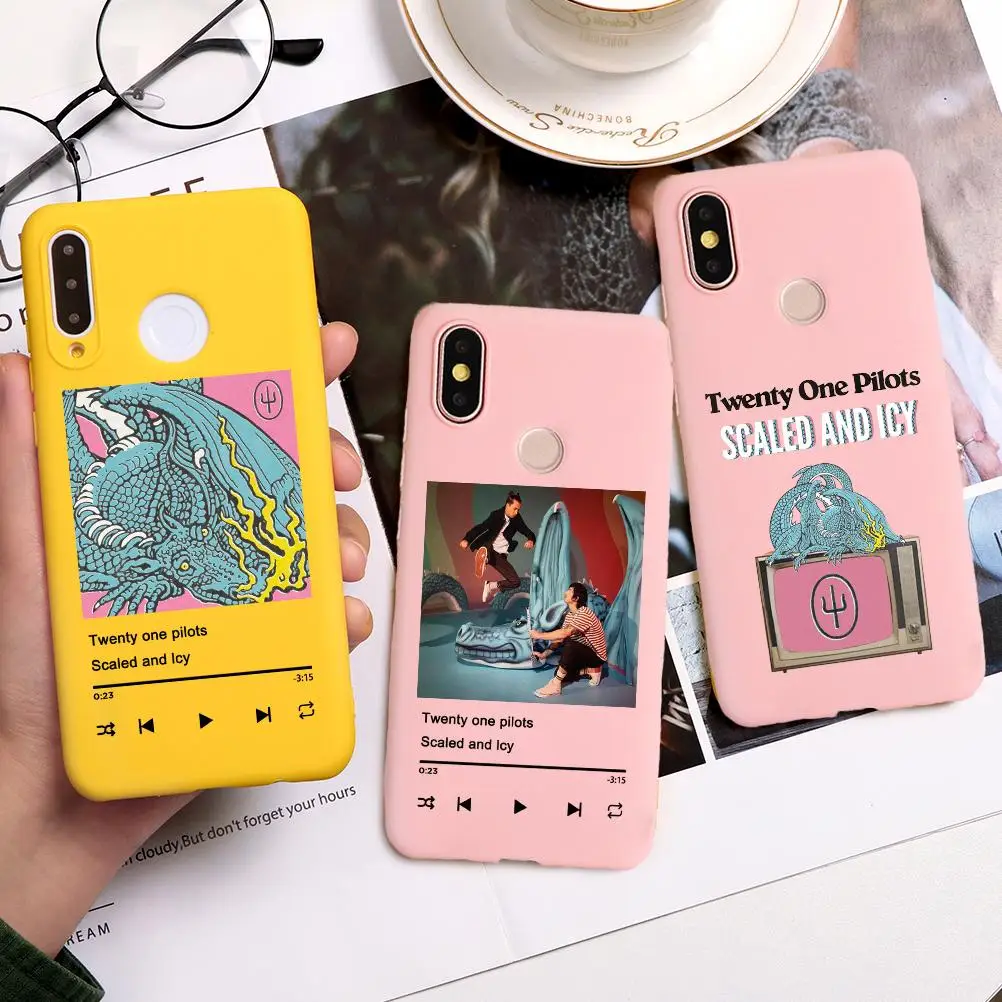 Чехол для телефона twenty one pilots со шкалой и ледяным рисунком huawei p30 pro lite p20 p10 mate 20 honor 9