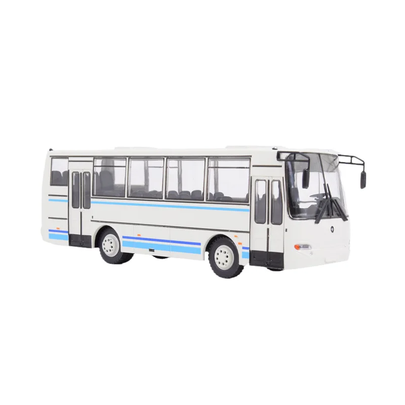 

1/43 Russian Intercity Transportation PAZ-4230 Aurora Medium Bus Alloy Die-casting Car Model Collection Children's Toys