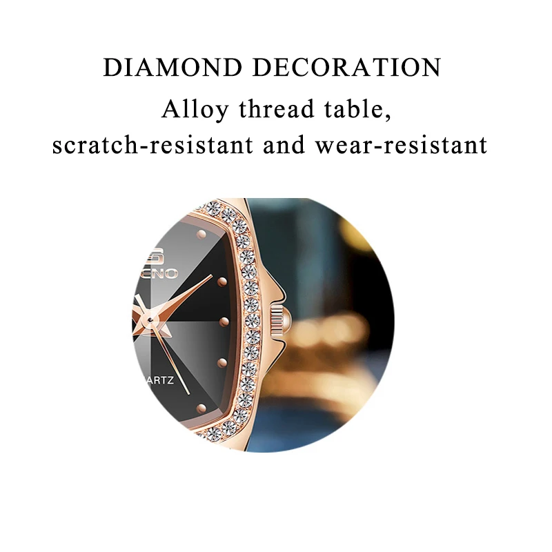 2022 Square Diamond Setting Women Quartz Watches Fashion Watch Luxury Relogio Feminino Waterproof Luxo Reloj Mujer Dropshipping enlarge