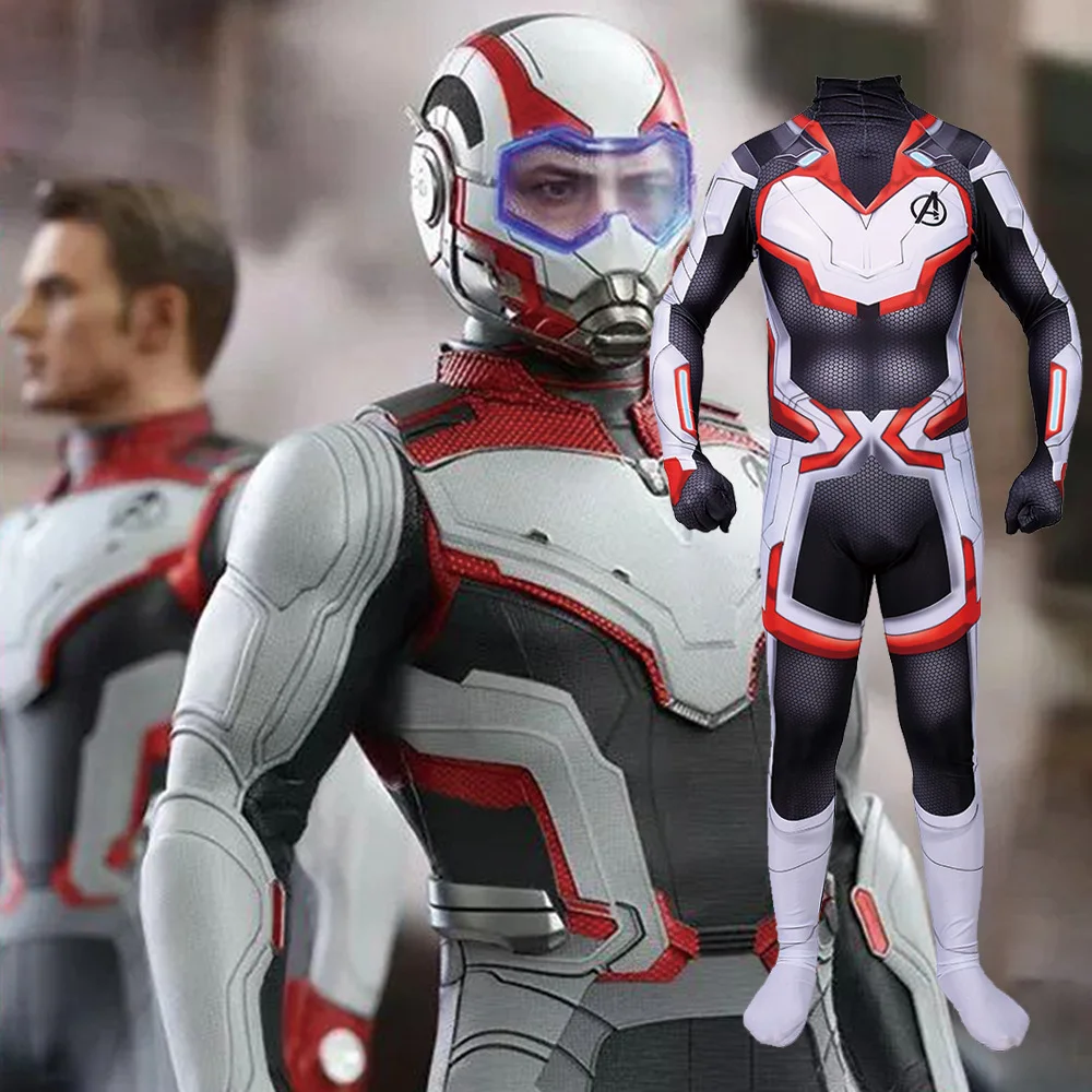 Мужской/женский/детский квантовый костюм для косплея Zentai на Хэллоуин боди