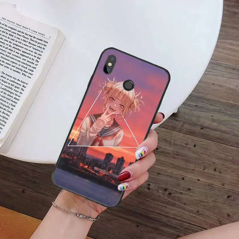 

Cute girl in anime high quality Phone Case For Xiaomi Redmi note 7 8 9 t k30 max3 9 s 10 pro lite