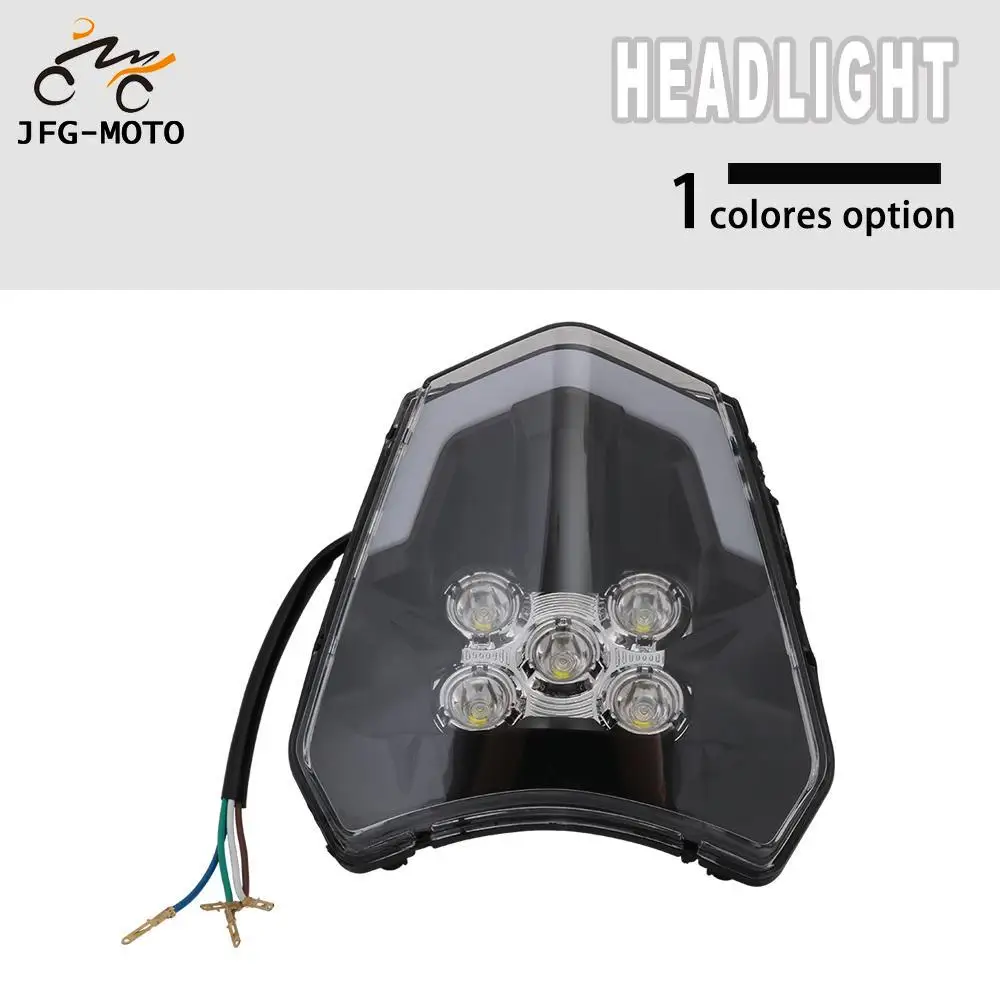 

Motorcycle LED Headlights Headlamp Lamp Light Wick For KTM 125 150 250 350 450 530 690 EXC XC XCF XCW XCFW SX SXF SXS