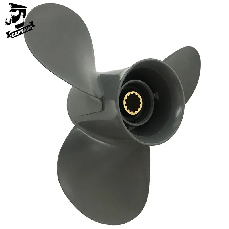 Captain Outboard Boat Propeller 11x17 Fit Honda Engines 35HP 40HP BF45A BF50D BF60A 13 Tooth Splines Aluminum Marine Propeller