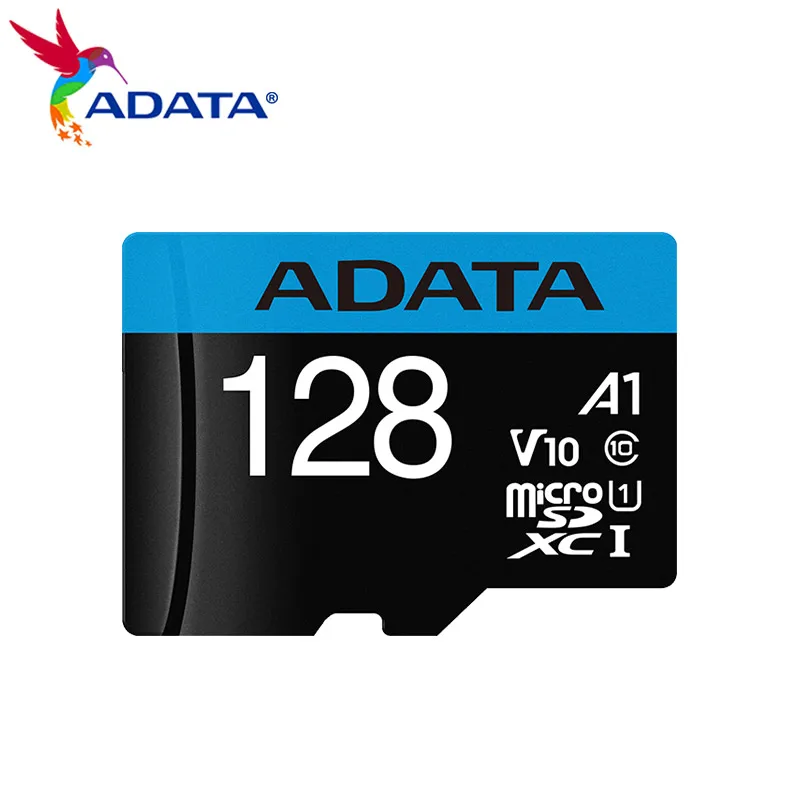 

100% Original ADATA Memory Card 64GB 128GB High Speed V10 A1 32GB Micro SD Card Class 10 U1 UHS-I Microsd TF Card