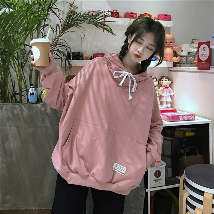 

Sweater Women's Thin 2021 Loose Korean Style Fashionable Ins All-Matching Student Idle Style BF Early