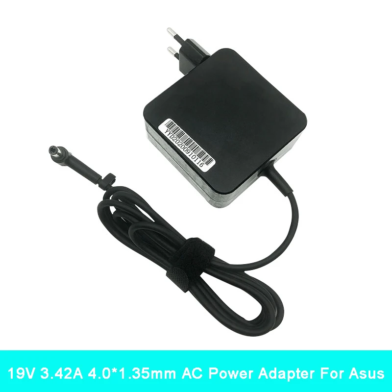 

65W 19V 3.42A 4.0*1.35mm AC Laptop Power Adapter Charger For ASUS UX21 UX31A UX32A UX301 U38N UX42VS UX50 UX52VS X201e ADP-65DW