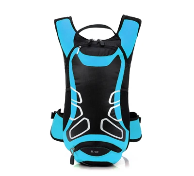 bicycle Backpack 12L велосипед велосипедные сумки велосипедный рюкзак тканевый резервуар для воды Сверхлегкий на открытом воздухе Спорт езда MTB Тактический походный военный рюкзак - Цвет: bicycle Backpack