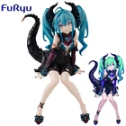 Оригинальная фигурка аниме FuRyu VOCALOID Hatsune Miku Little Devil Ver. Коллекционная модель из ПВХ, 13 см, для мальчиков