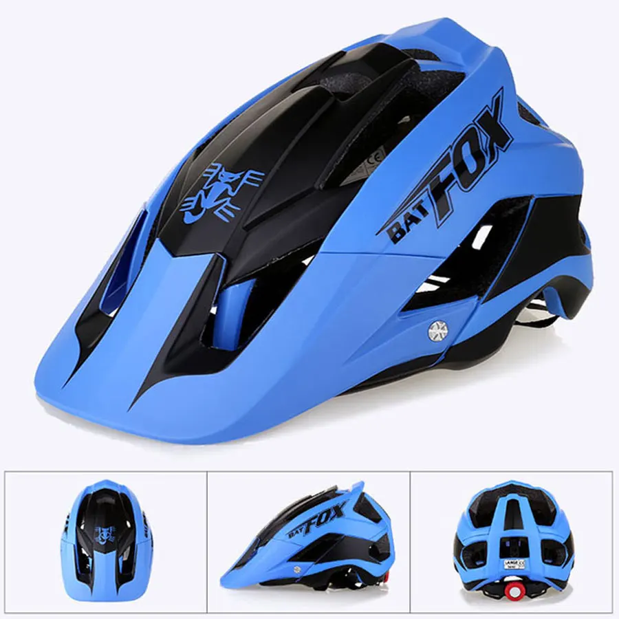Велосипедный шлем BATFOX для мужчин и женщин ультралегкий цельнолитой горного