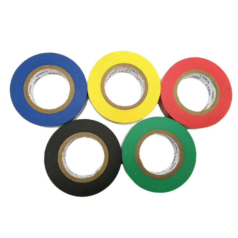 Изоляционная лента пластиковая электрическая водонепроницаемая ПВХ красная