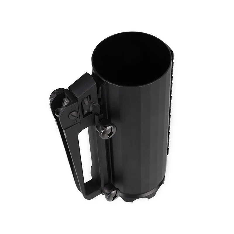 

The Tactical beer cup, water cup and promotion cup Detachablle Battle Rail Mug Cup mlok gun