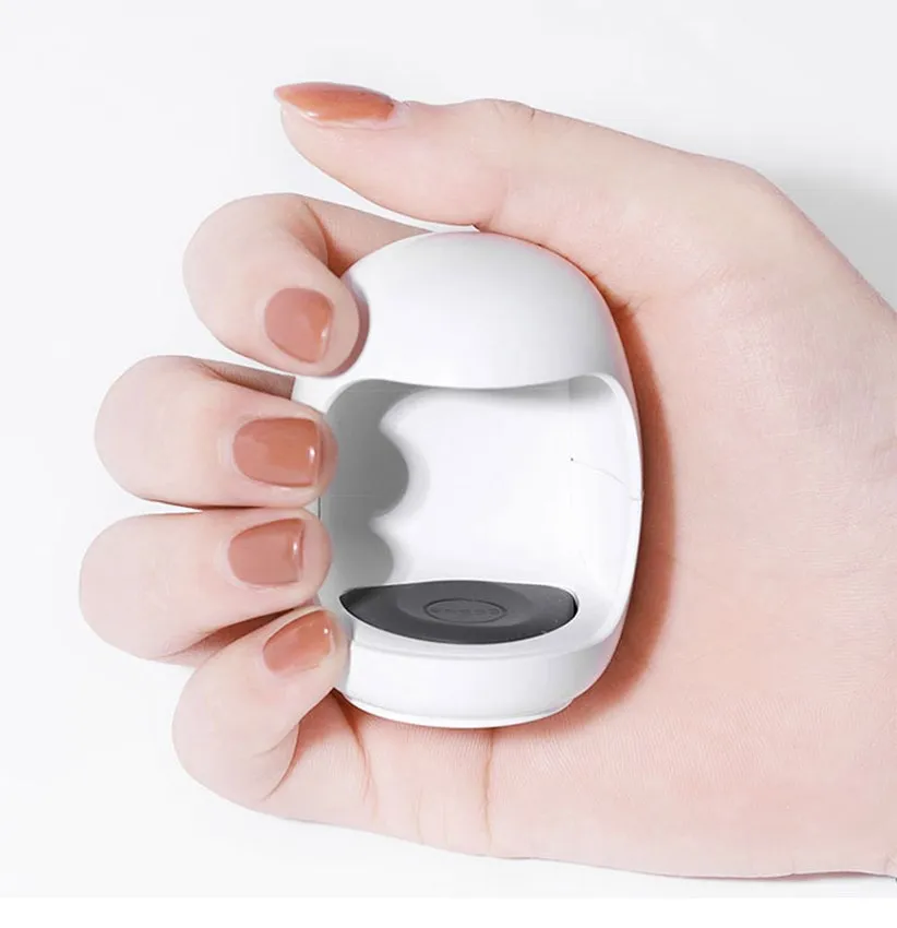 

3w Uv Led Nail Dryer Lamp Mini Egg Shape Nail Gel Polish Machine Single Finger Usb Connector Nail Art Tools Dropshipping