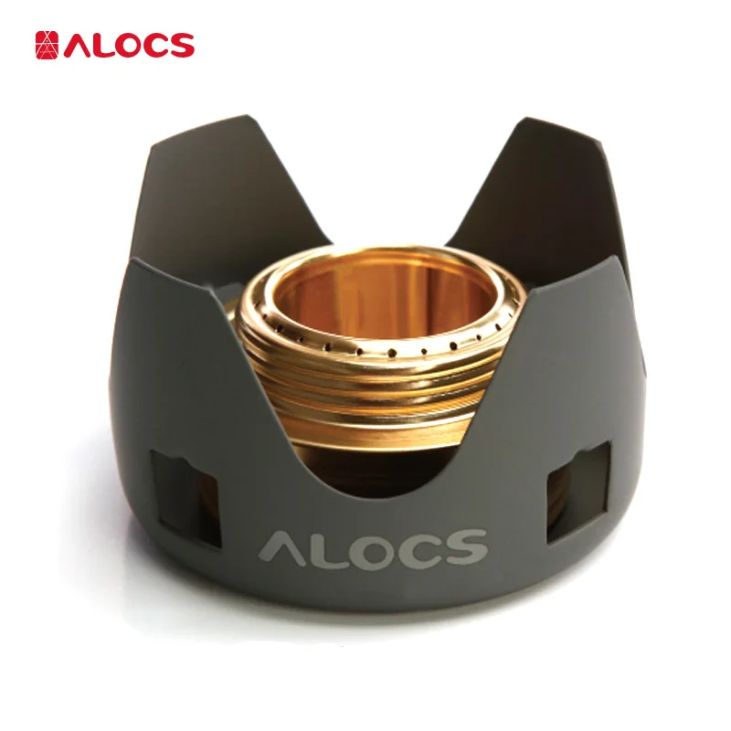 Alocs CS-B02 Ultralight Stainless New Outdoor Spirit Alcohol Liquid Solid Stoves Estufa De for Camping Hiking | Спорт и развлечения