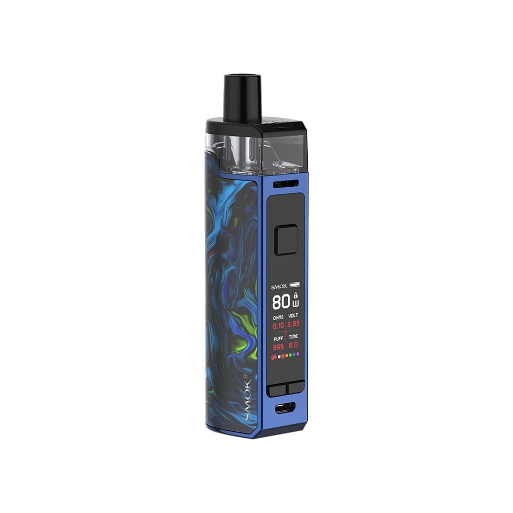 Оригинальный SMOK RPM80 Mod Pod Kit 3000 мАч батарея 5 мл картридж и Pro электронная сигарета