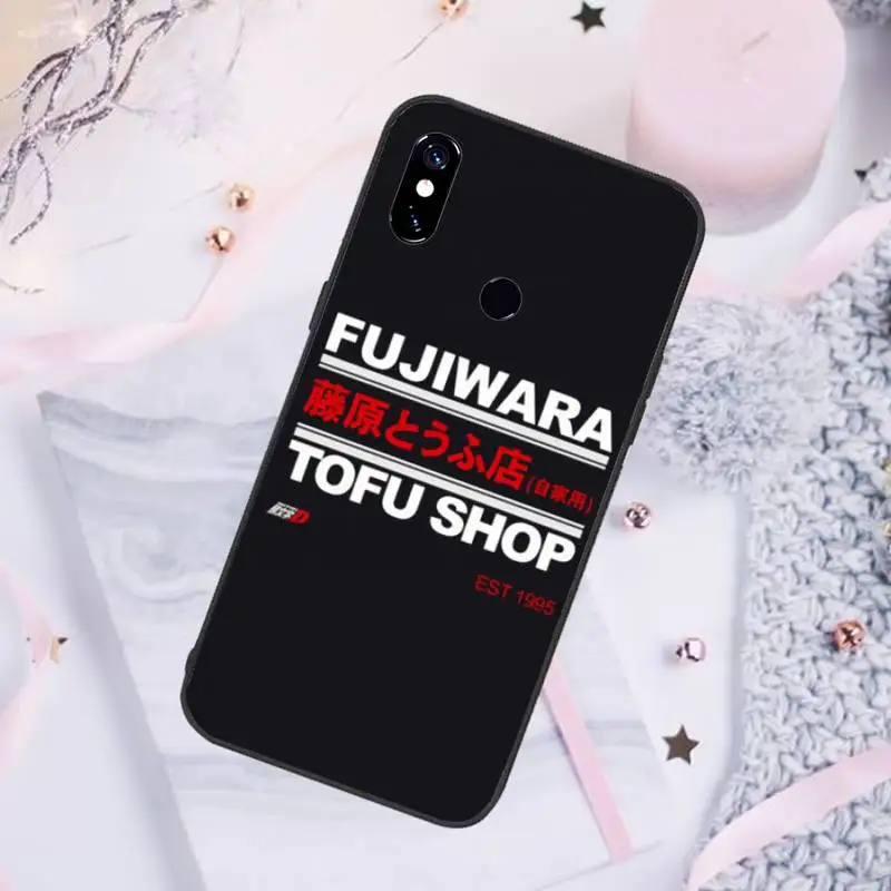 

Hot Japan Initial D anime Phone Case For Xiaomi Redmi 7 8 9t a3Pro 9se k20 mi8 max3 lite 9 note 9s 10 pro