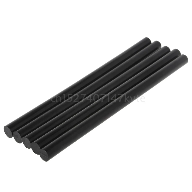 

5pcs Hot Melt Glue Stick Black High Adhesive 11mm For DIY Craft Toys Repair Tool