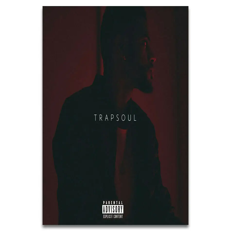 Trapsoul Bryson румпель альбом шелковой ткани настенный художественный плакат Декор