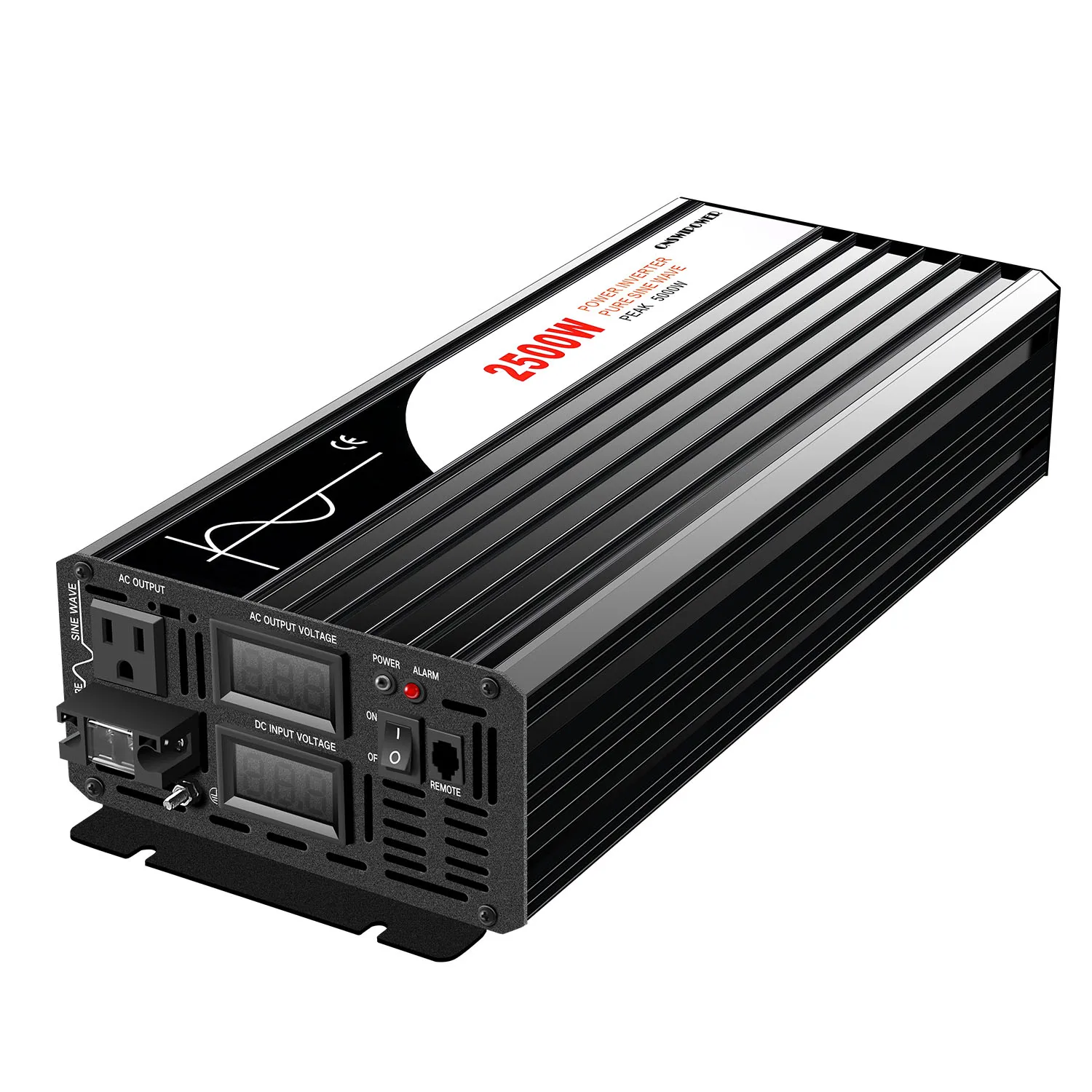 

2500W pure sine wave inverter with American Socket power inverter 2500W pure sine wave inverter 12V/24V/48V