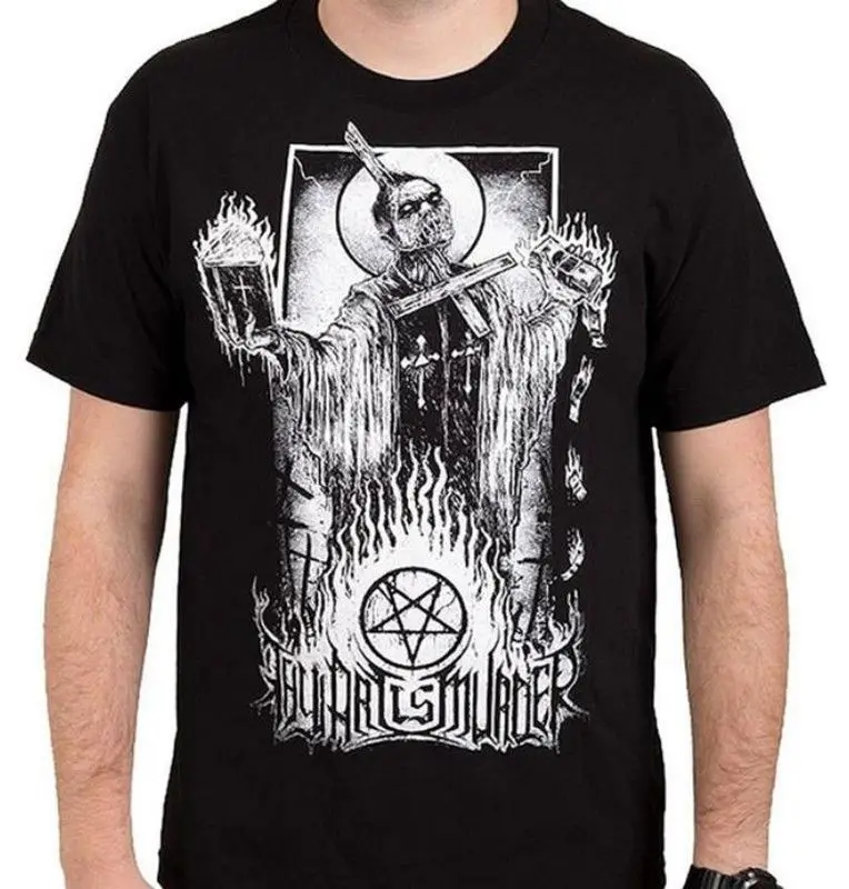 Thy Art Is Murder зла Priest 3D печатных для женщин модные мужские футболки 100% хлопок