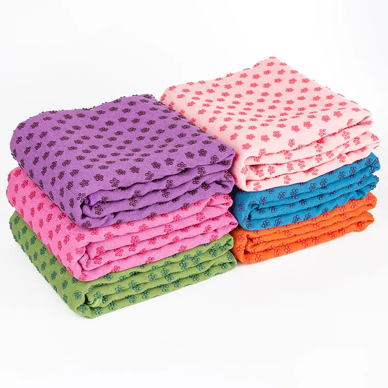 Силиконовые ручки для пола нескользящий коврик йоги мягкое полотенце микрофибра