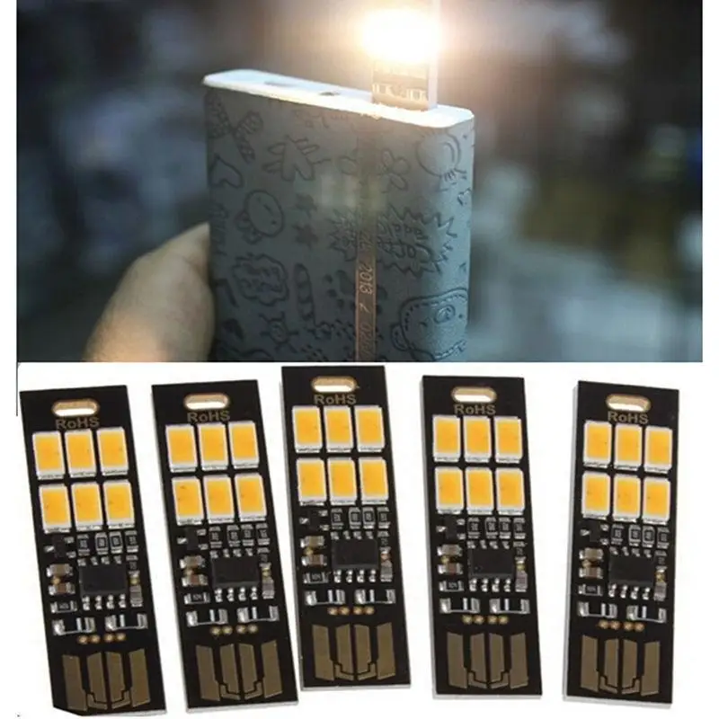 Мини USB светодиодный сенсорный выключатель управления 1 Вт 5 в настольная