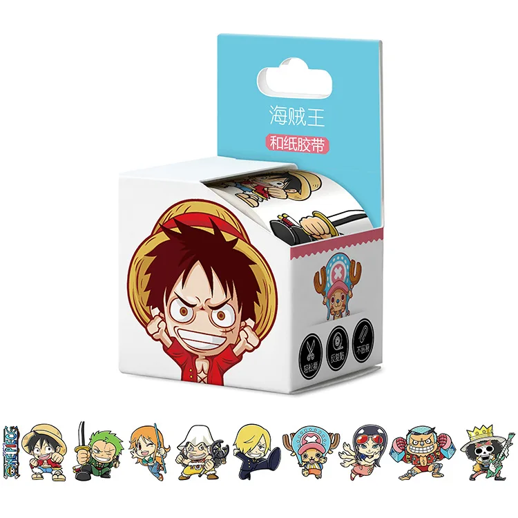 10 коробок/лот Аниме One Piece фигурная лента наклейка игрушка модная самодельная