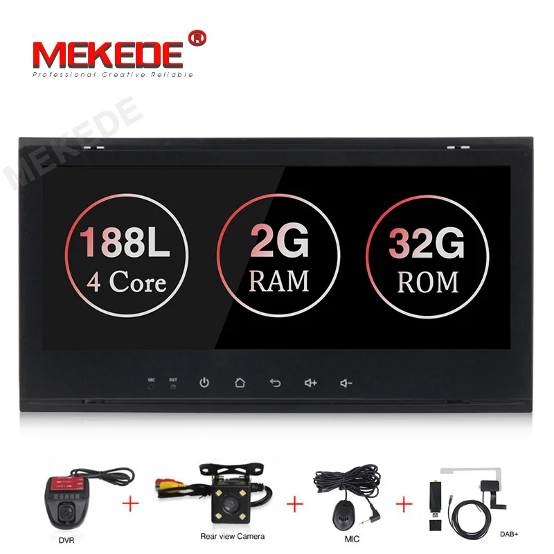 add camera DVR DAB 8,8 ''экран Android 9,1 dvd-плеер автомобиля для Volkswagen VW Touareg T5 Transporter Multivan 2004-2011 радио аудио стерео - Цвет: add camera DVR DAB