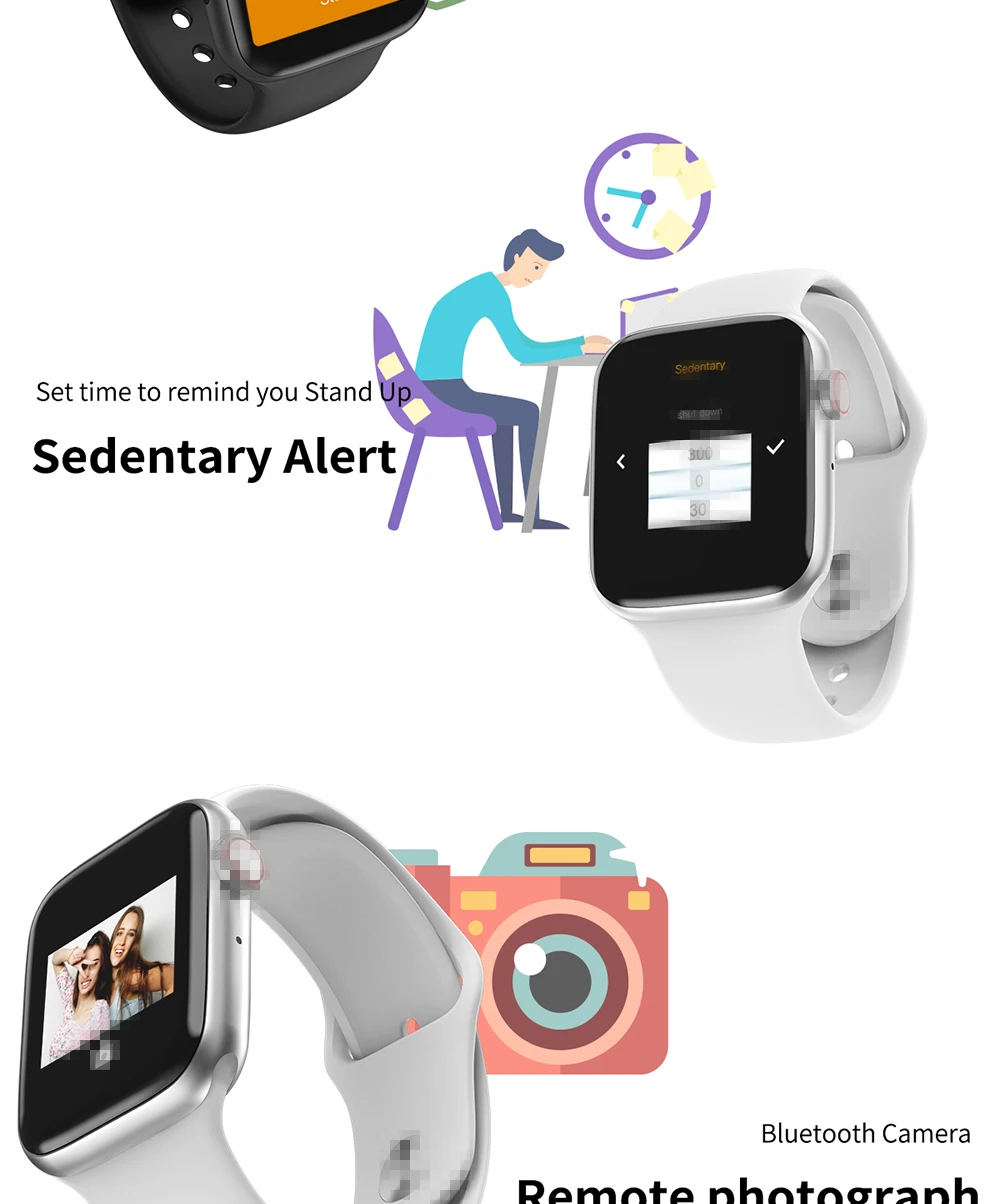 IWO 10 W34 IWO 8 C Смарт-часы для мужчин и женщин серии 4 iw8 Smartwatch Heart Rate ECG для IOS Android дропшиппинг быстрая