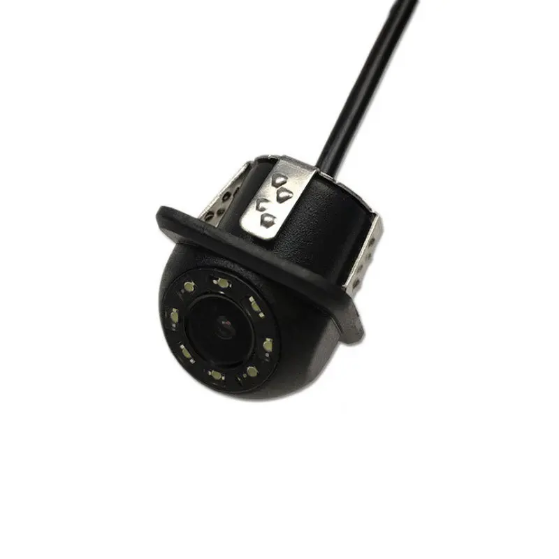 8LED Автомобильная камера заднего вида HD Водонепроницаемая парковочная линия DC12V