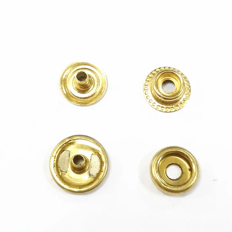 Металлическая кнопка из латуни для одежды и сумок 203 #1 3 см легко устанавливается 4