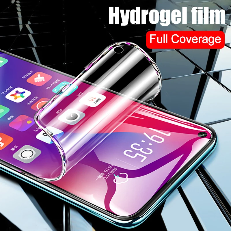 

Protective on the For Huawei P40 Honor 20 Lite 9X 9A 9S Hydrogel Film Screen Protector Honor 30 30S 20i V20 V30 Film