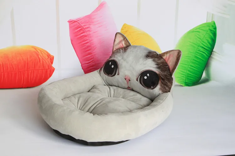 Милая плюшевая подушка WHPC для домашних животных домик гнездо теплых маленьких