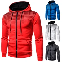 mens bodybuilding hoodie gyms fitness tight zipper sweatshirt autumn new casual hooded jacket jogging hoodie zipped jacket