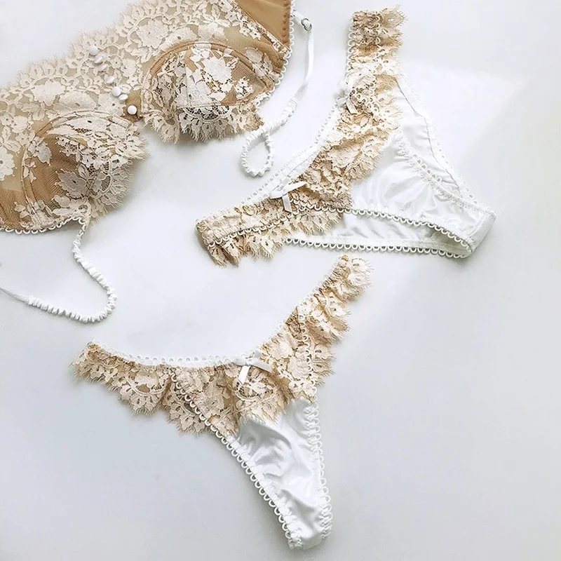 

New Lace Stretch T-Type Pants Sexy Lady's Briefs Thongs Women Sexy Weed Underwear