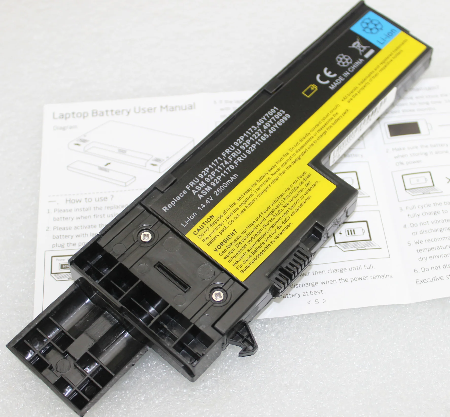 Аккумулятор для ноутбука IBM Lenovo ThinkPad X60 1706 2509 X60s 1702 2522 X61 7676 X61s 7669 Series 22