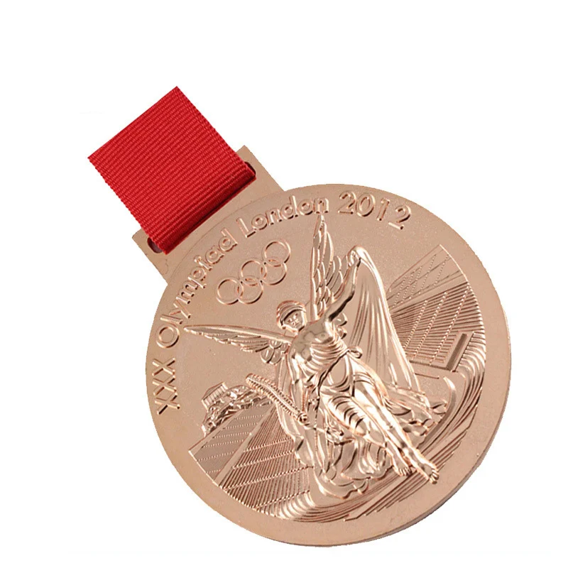 

Factory Customized Military Medal Sale Rose Gold Medals