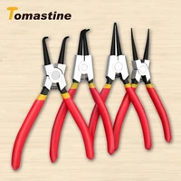 4pcsset portable 7 internal external pliers retaining clips multifunctional snap ring circlip pliers for hand tool